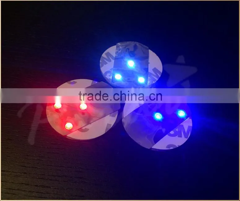 Bar promotional flashing led bottle sticker for bottle