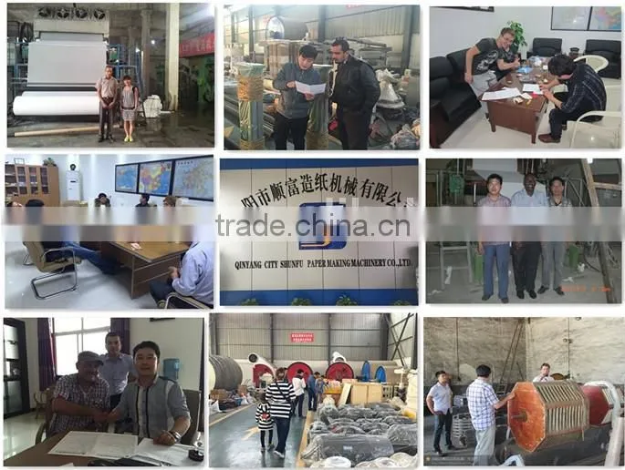 Alibaba 1760mm high speed tissue paper machine