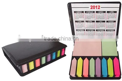 PP cover notebook with sticker