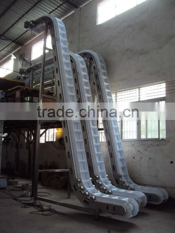 Swan neck conveyor