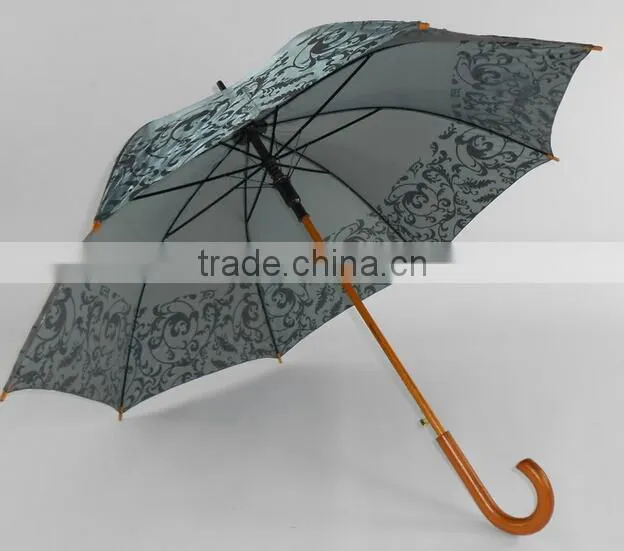 auto open best selling wooden frame umbrella from china umbrella factory