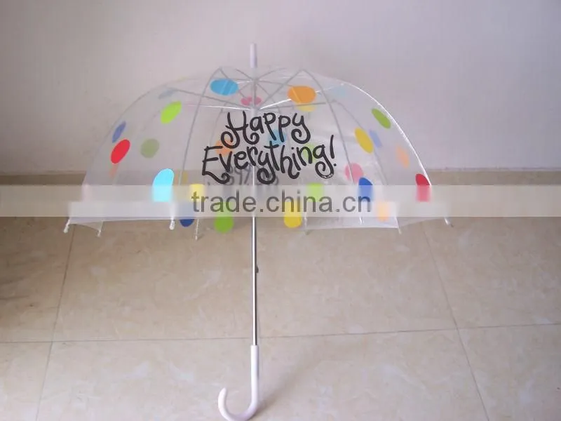 wholesale clear bubblle birdcage umbrella