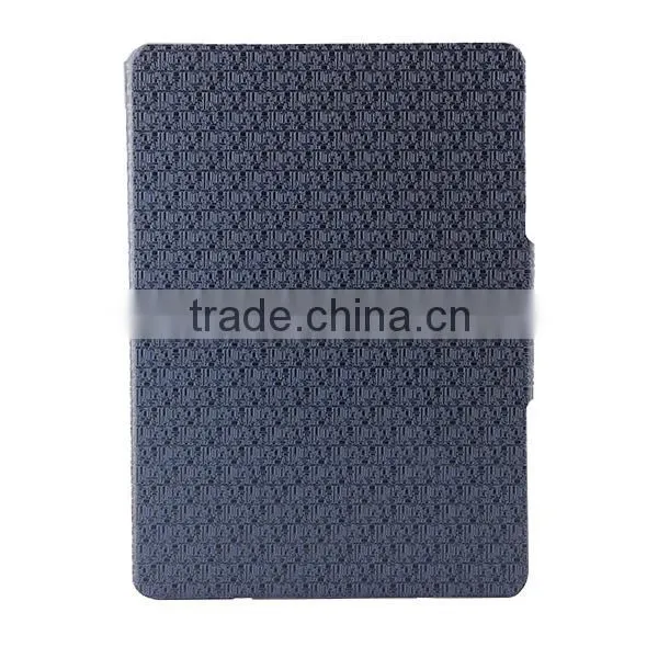 2014 new products fashion pu leather wallet case cover for apple ipad 6 D0141