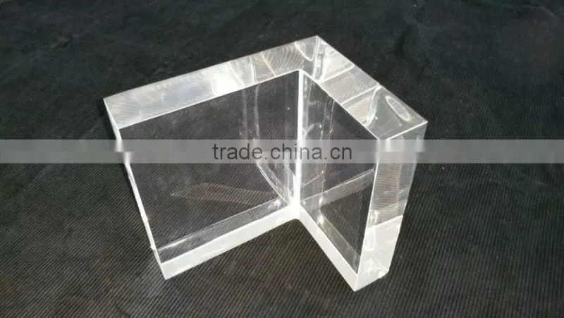 plexiglass block
