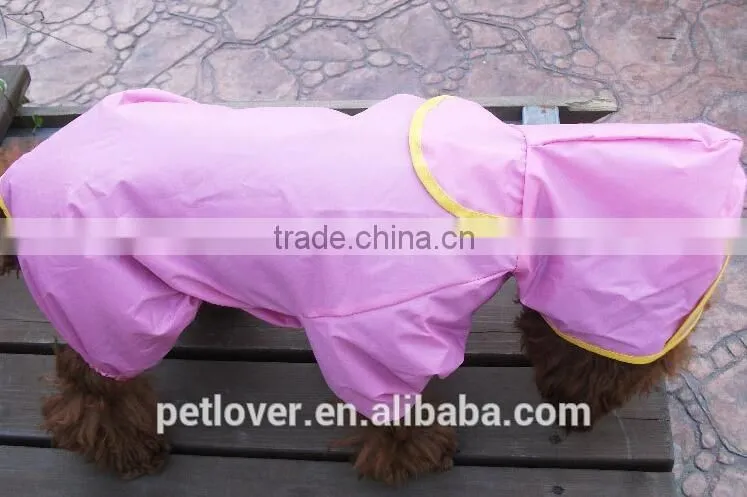 Dogs Application and Pet Apparel & Accessories Type pet raincoat