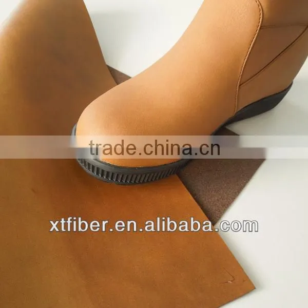 Microfiber pu leather for shoes