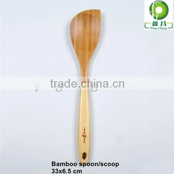 wooden 2-Tone Bamboo Kitchen Spoon