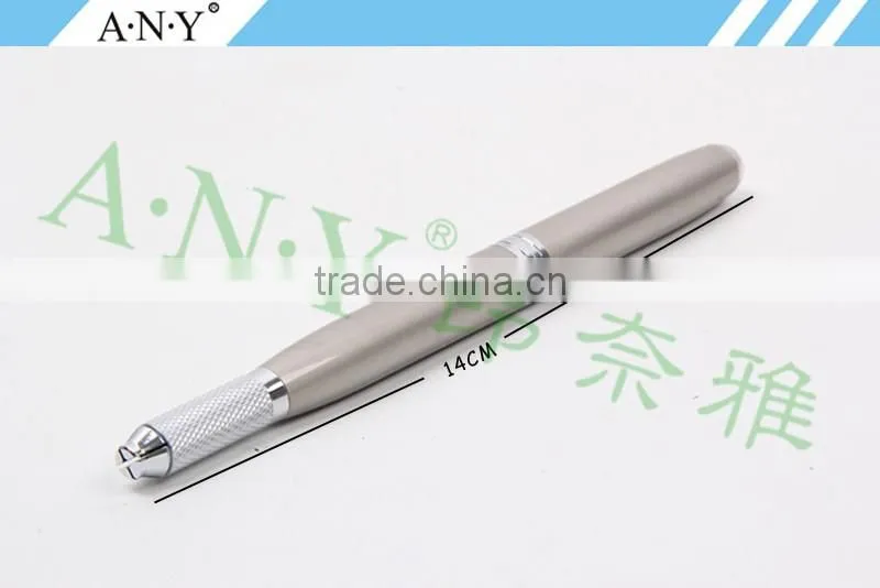ANY Double Use Metal Handle Tattoo Embroidery Microblading Eyebrow Pen