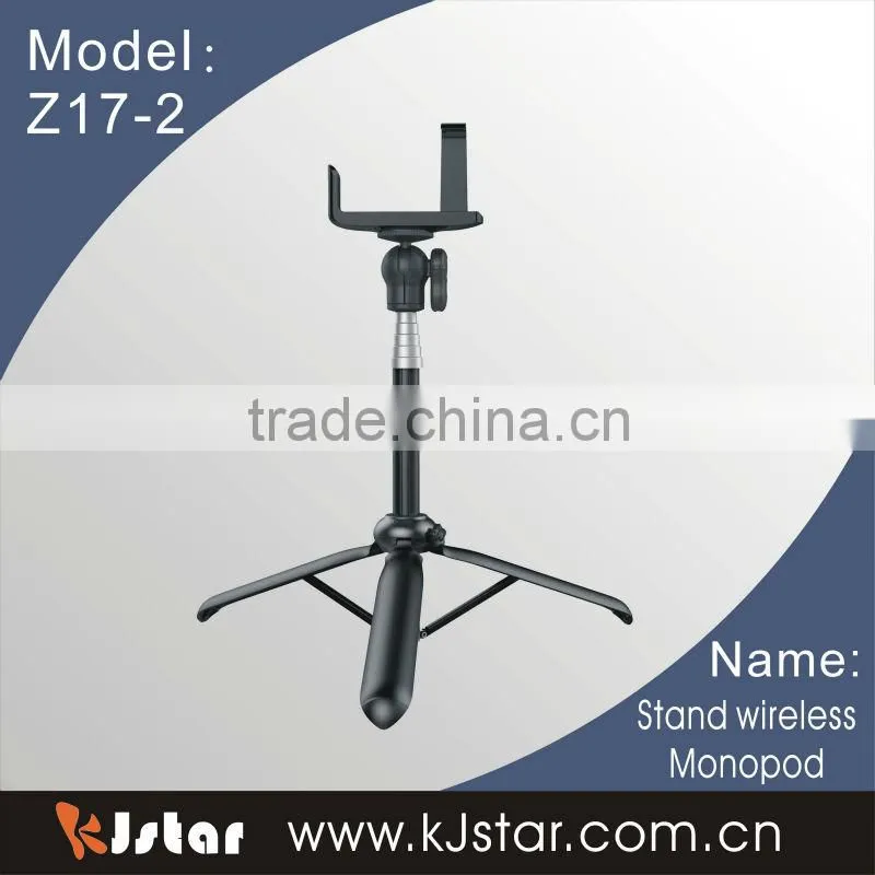 KJstar Z17-2 Stand-Up Wireless Monopod for phone and camera
