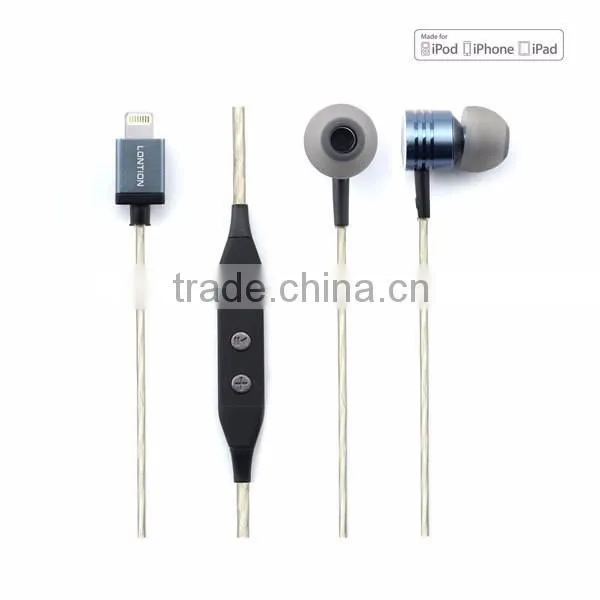 Mass production MFI certified digital earphone