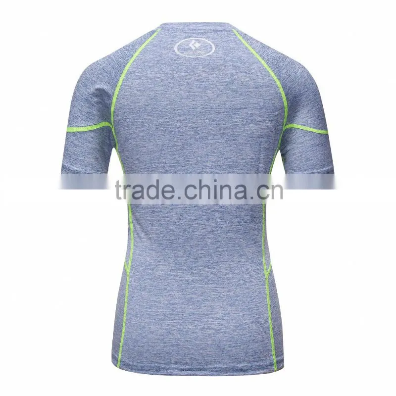 Four colors Wholesale fitness clothing women sexy yoga wear sports running t shirt