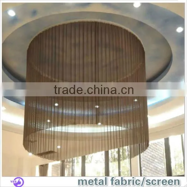 Decorative interior metal curtains for room divider (100% manufactory)