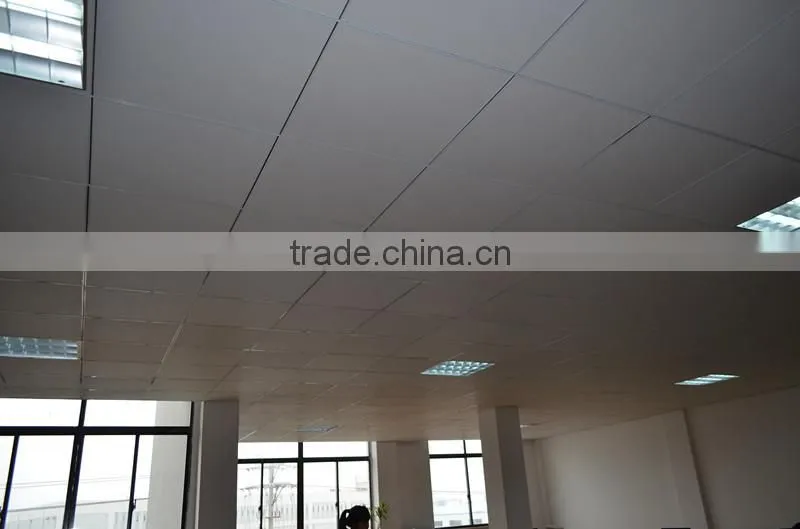 High Quality flame retardant PVC Laminated Gypsum Ceiling Tile