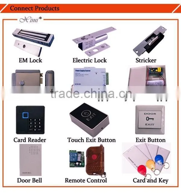 Power to lock 180kg electronic magnetic lock 350lbs EM lock XM-M180