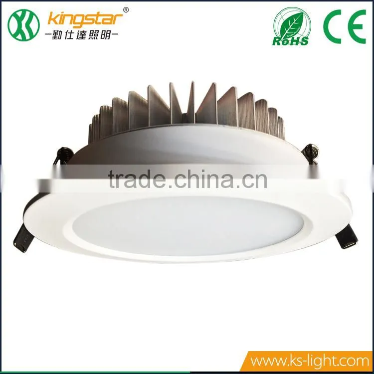 High Quality CE ROHS approval 3 year warranty SMD2835 white market 2500-6500K round 18w led light downlight