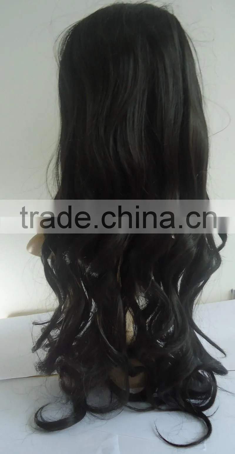 2016 New Fashion Style Long Curly Wig Cheap Syntheti Wigs Heat Resistant free shipping