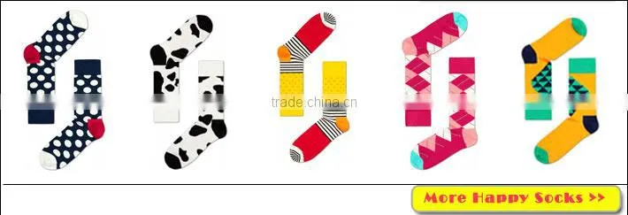Oem Custom Design Classical Argyle Thick Combed Cotton Men Dress Socks