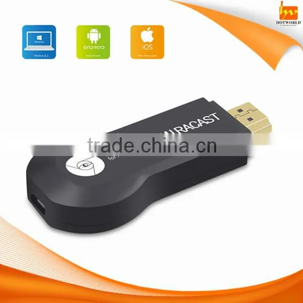 Miracast DLNA Airplay Android USB port wifi TV display stick dongle