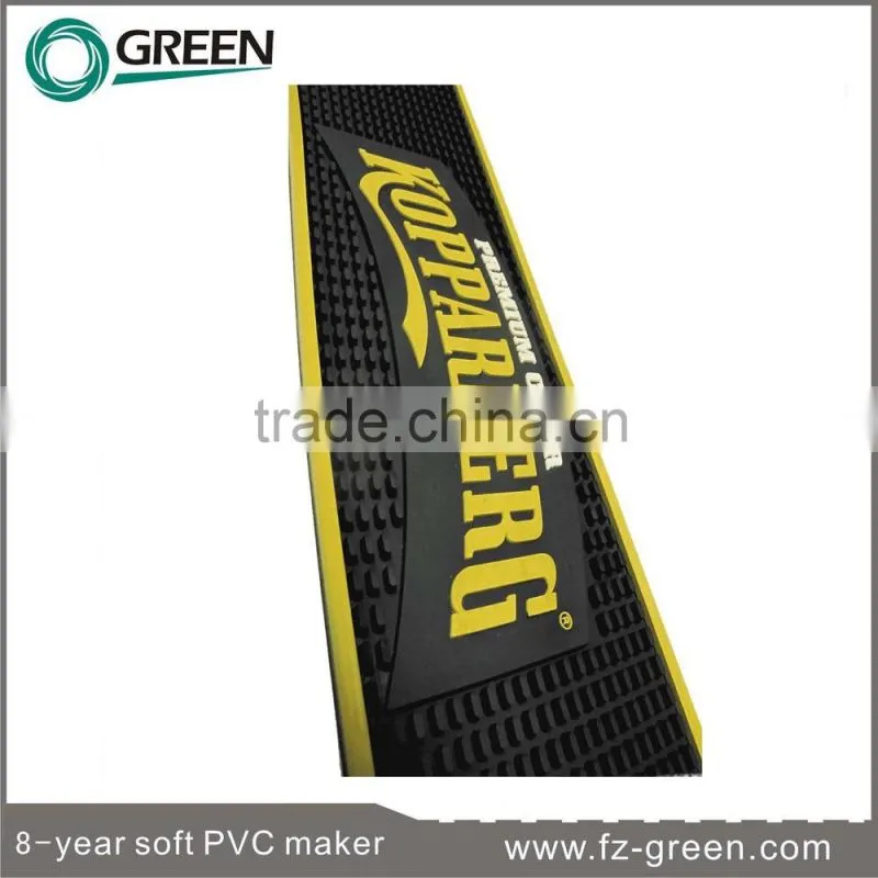 2014 Hot Selling Custom Rubber Beer Bar Mats
