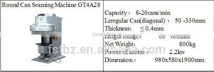 Can Making Machine for sealing machine