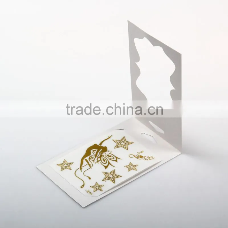 long last metallic tattoo sticker phone sticker for mobile
