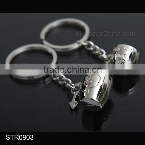 In Stock Hot Couple Key Chain "I Love You" Heart Arrow Key Chain