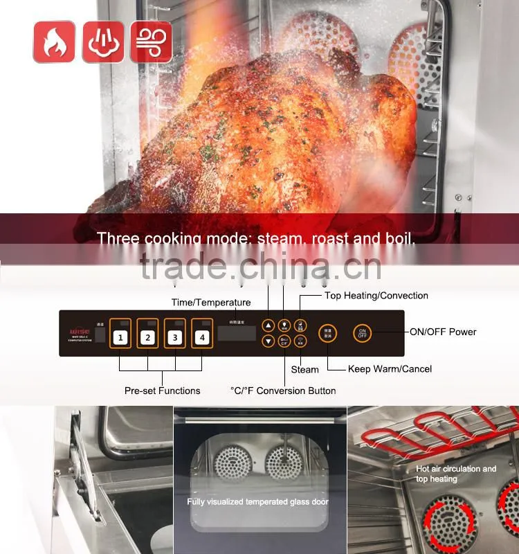High Quality Electric Commercial Digital Convection Oven from Manufacturer