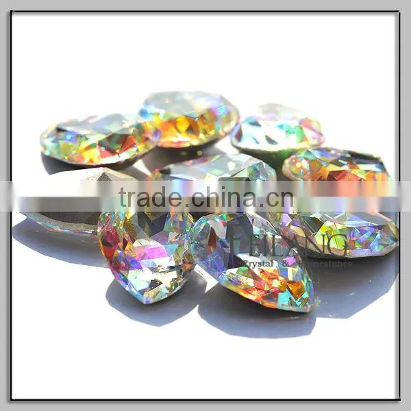 Pointback crystal stone