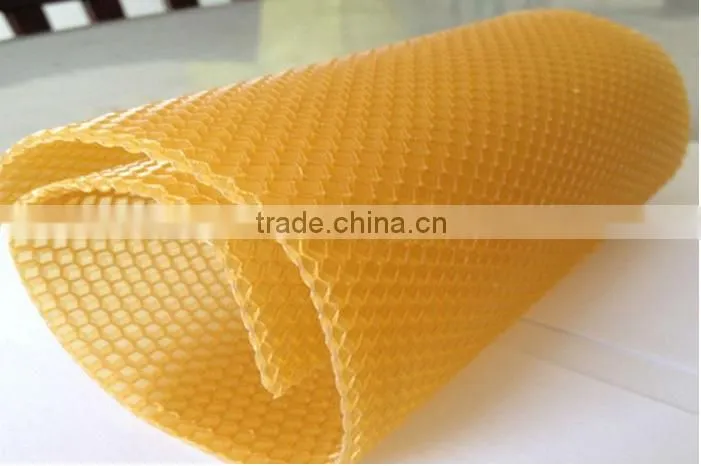 Pure beeswax foundation for apiculture use