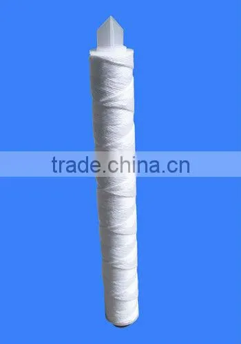 PP / cotton String wound type water filter element with fin / purifier Cartridge