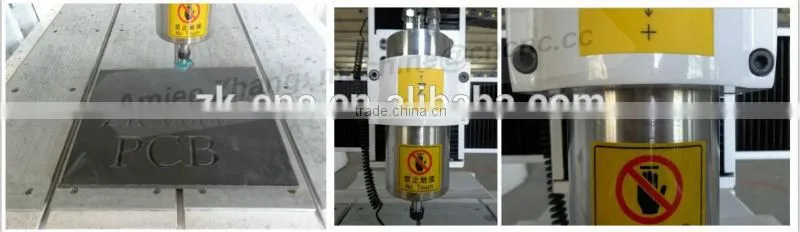 600*600mm Cheap PCB Prototype CNC Router Protel99&CopperCAM Software ZK-6060
