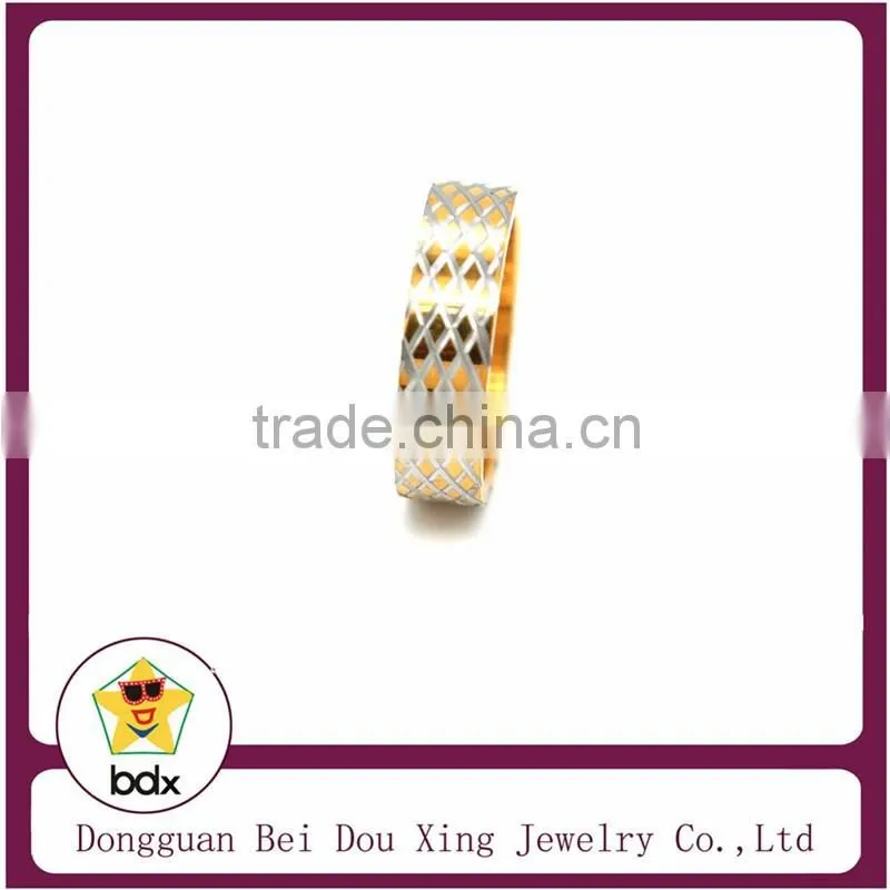 HOT design18K gold silver plated fish scale fish skin fashion men women Ring