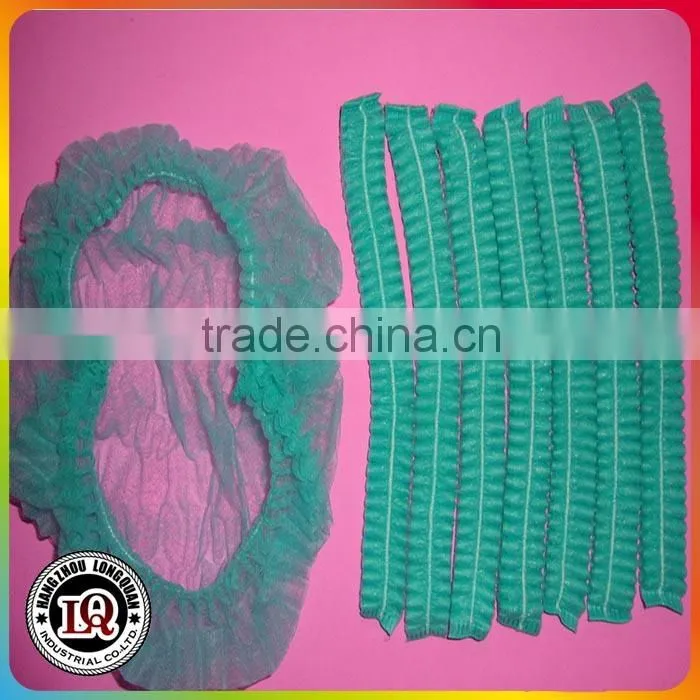 Disposable nonwoven surgical clip caps