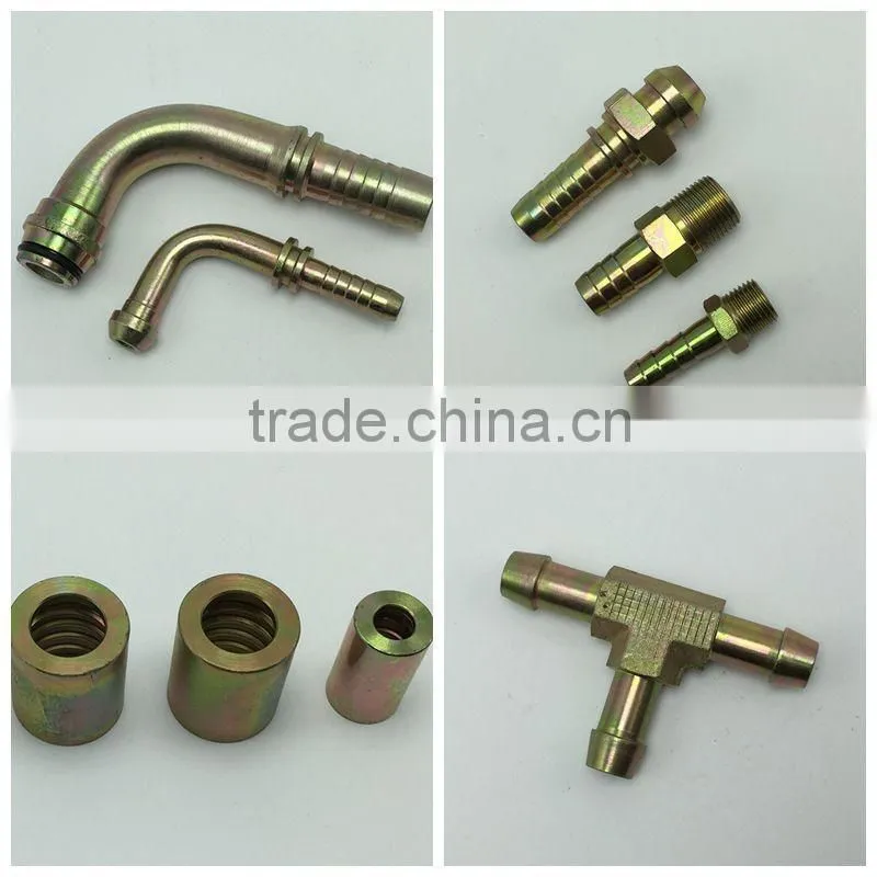 straight DIN swivel nut hydraulic fitting retaining nut hex nut