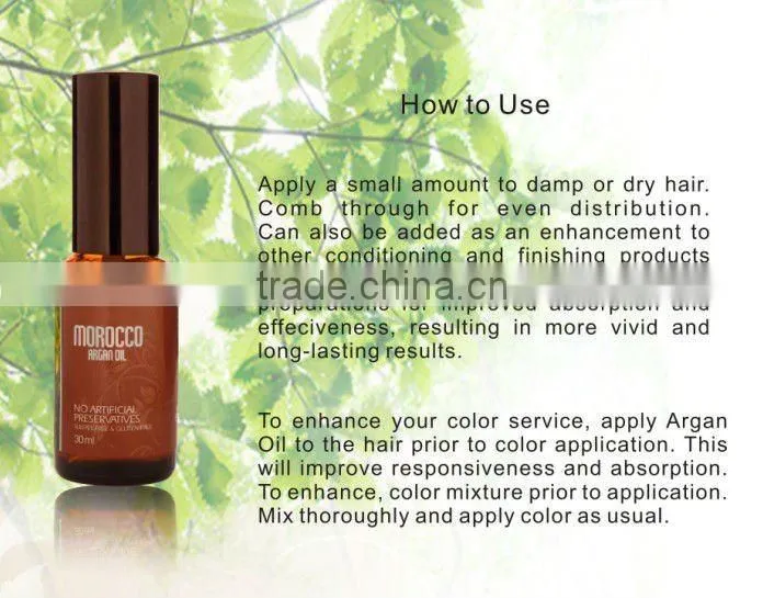 wholesale argan oil from morocco 30ML 50ML 60ML 100ML