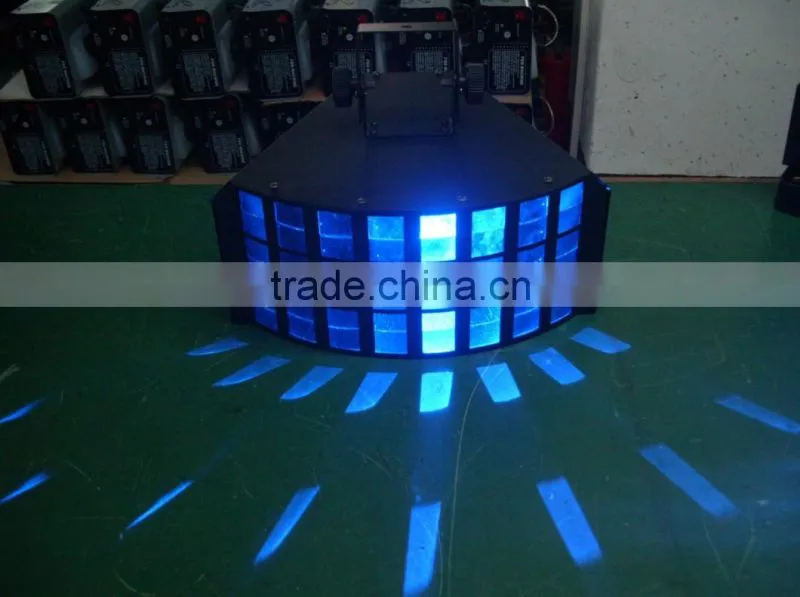 LED Butterfly disco lights 2pcs 12w effect light DMX control club light 2014 new product