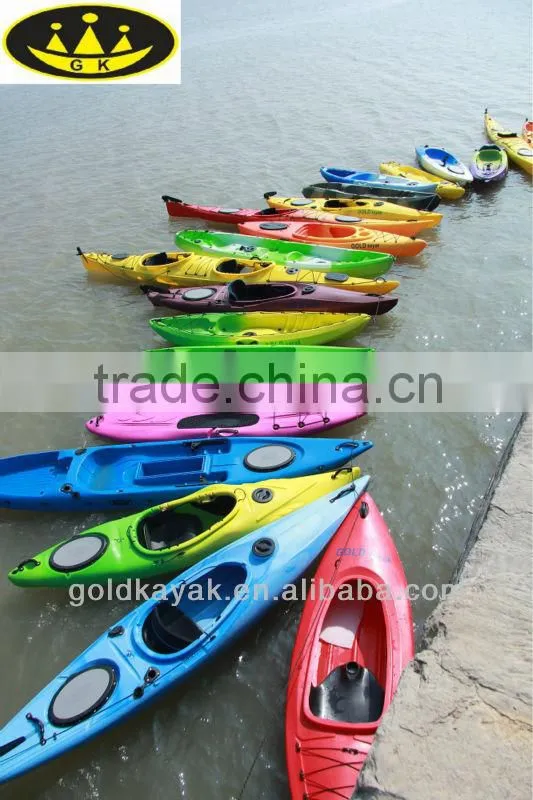 single sit in kayak sport kayak very cool easy to control fast speed