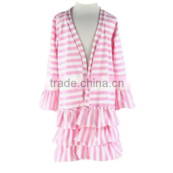 Children's boutique clothing ruffle t shirt custom deisgn cute comfort colors t-shirts