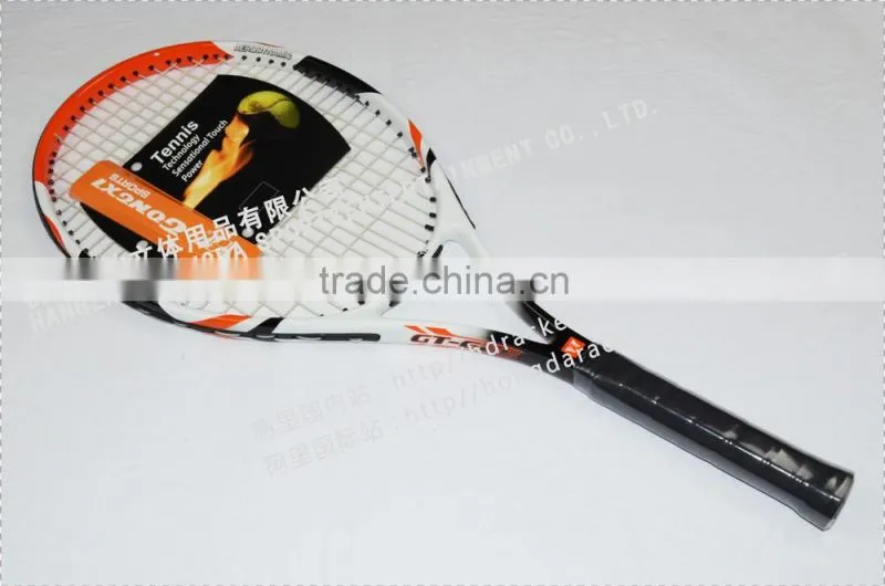 standard quality carbon&alum well selling tennis racket BSCI factory