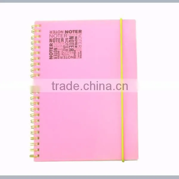 Sprial Office Diary with Elastic Band