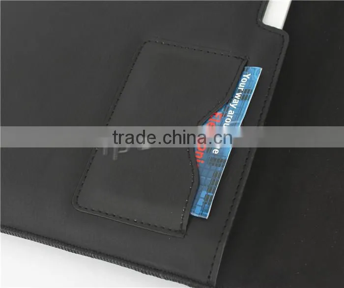 Card slot tablet bag for iPad air 2 ultra thin universal tablet case