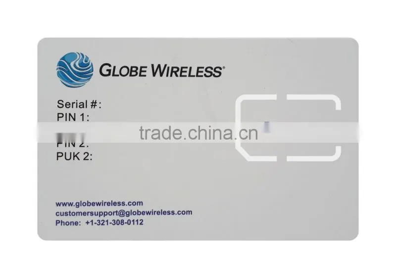 LTE MILENAGE Test (U)SIM Card - Mini-UICC