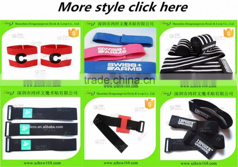 Custom adjustable elastic straps with buckle