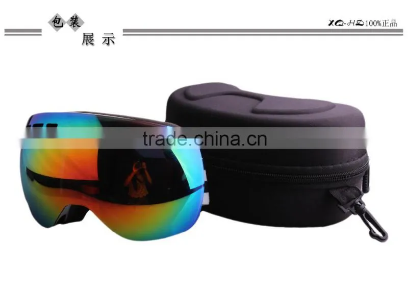 Guangzhou manufacturer custom High reflective snowboard goggles ski goggles