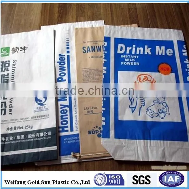 Plastic Valve Bags/Bag on Valve/PE Valve Bag
