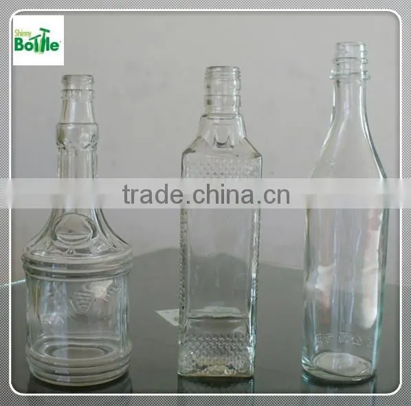 hot sale glass bottle with tap, wine bottles wholesale, made in China