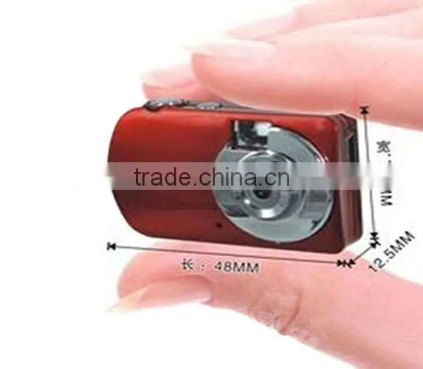 30FPS Red/Black Mini Camera Use For Video Photo