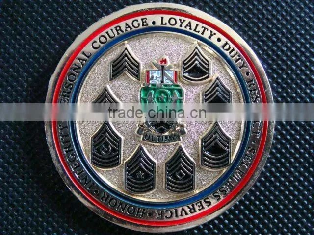 High quality brass custom metal coins