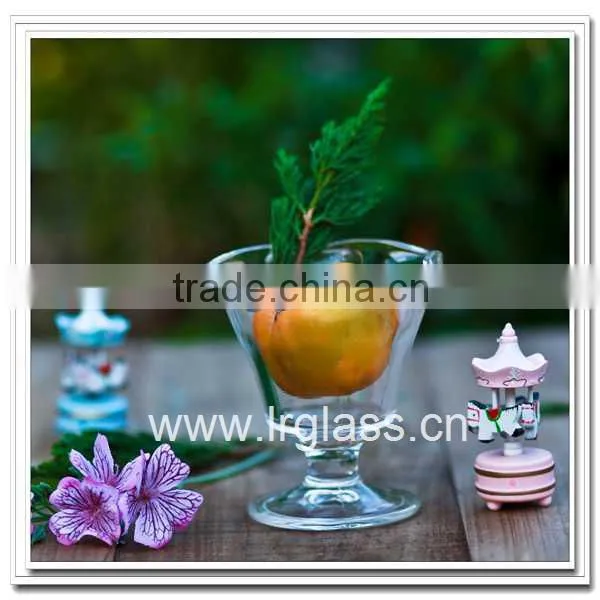 High Quality Transparent Ice Cream Sundae Cup