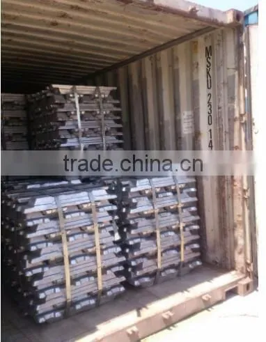 China Pure aluminium ingot 99.7 manufacturer
